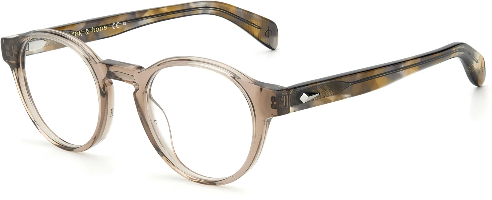 Rag & Bone 7042 Eyeglasses - Beige - view 2